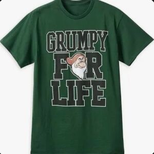 Disney Grumpy for Life graphic T